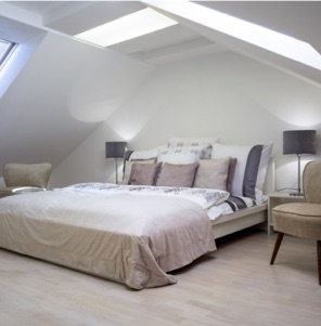 chambre dans combles aménagées